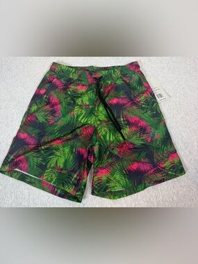 Centro Men’s Palm Leaf Board Shorts 🌴